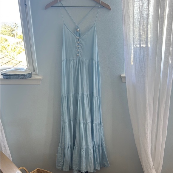 Acacia Swimwear Dresses | Acacia Swimwear Sky Blue Maxi Dress | Color: Blue/Green | Size: Xs | Sunsetprincessl's Closet